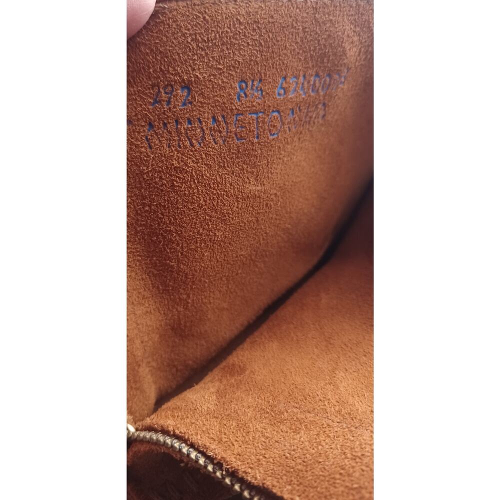 Womens Minnetonka 8.5 Hi Top Back Zip Moccasin Boot Brown Suede Fringe Style 292 - Picture 11 of 13